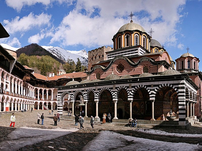 Le monastère de Rila